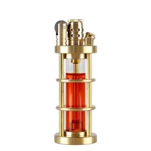 Luxury Outdoor kerosene pure copper Unique Design of old kerosene lighter Father's Day Men's Gift