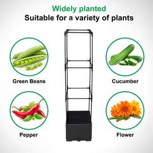 Conteneur de culture carré pour jardinage domestique, vente en gros directe d'usine, pour fleurs et légumes - Product Image 4