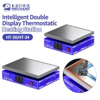 Table chauffante à température constante MECHANIC HT-30 avec double affichage intelligent pour la réparation de téléphones portables, outil de retrait d'écran chauffé