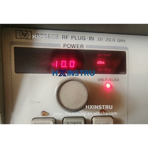 Oscilloscope de balayage Agilent HP 8350B d'occasion avec connecteur RF 83592B utilisé hx - Product Image 2