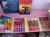 2021 nouveauté crème glacée maquillage palettes 4 Pages palette longue durée haute pigment fard à paupières sombra de ojos