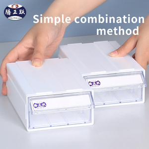Sortie d'usine organisateur de brinquedos infantil caminho boîte de <span class=keywords><strong>rangement</strong></span> empilable transparente pour le stockage d'accessoires de <span class=keywords><strong>bureau</strong></span> - Product Image 5