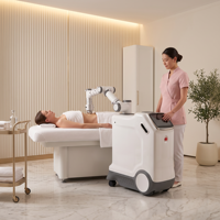 Robot de massage intelligent ZCH à tête unique avec planification automatique des trajets et rétraction automatique du bras pour l'exploitation quotidienne des hôtels, spas et salons de beauté
