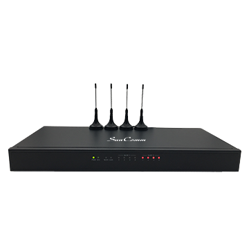 SunComm IP PBX Phone System with 4 GSM Ports Model SC-5030V-GSM4 1 Year Warranty SIP Trunk & Voicemail Support