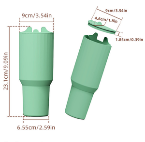 Insert en silicone pour gobelet <span class=keywords><strong>Stanley</strong></span>, séparateur de boissons à double compartiment, 2 saveurs dans un seul gobelet, qualité alimentaire, café glacé, jus, soda - Product Image 6