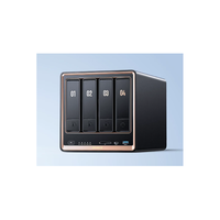 Cloud Pribadi DXP4800 GT NAS Empat Drive Penyimpanan Jaringan Rumah Server Mainframe Hard Drive Cloud Pribadi