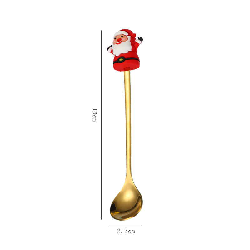 Cuillère du Père Noël [Or]