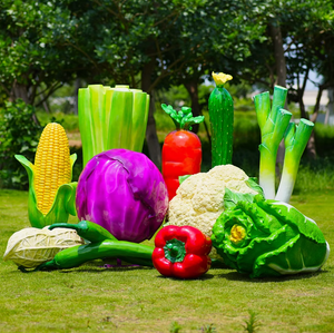 รูปปั้นเรซินไฟเบอร์กลาสเห็ดเหมือนจริงสำหรับตกแต่งสวนในเทพนิยาย - Product Image 3