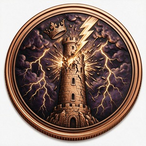 Moneta Commemorativa Tarocchi in Rilievo 3D, Astrologia Sole Luna Costellazione, Moneta Portafortuna 40mm in Metallo da Collezione, Regalo - Product Image 1