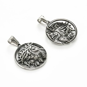 Collar con Colgante <span class=keywords><strong>de</strong></span> Acero Inoxidable <span class=keywords><strong>de</strong></span> Jesucristo, Regalo Religioso, Corona <span class=keywords><strong>de</strong></span> Espinas Vintage, Medalla <span class=keywords><strong>de</strong></span> Oración, Cadena <span class=keywords><strong>de</strong></span> 24 Pulgadas - Product Image 5