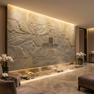 Panel Delgado <span class=keywords><strong>de</strong></span> Revestimiento <span class=keywords><strong>de</strong></span> Piedra Flexible para Decoración <span class=keywords><strong>de</strong></span> Paredes Arquitectónicas, Entrega Rápida - Product Image 2