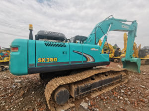 รถขุดไฮดรอลิก Kobelco SK350 มือสอง ชั่วโมงการใช้งานน้อย ประสิทธิภาพสูง เครื่องจักรก่อสร้างหนัก มีสินค้าในสต็อก - Product Image 2