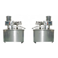 Machine de remplissage d'huile d'olive, machine de remplissage de beurre de cacahuète, machine semi-automatique de remplissage et de scellage de sachets de jus liquide