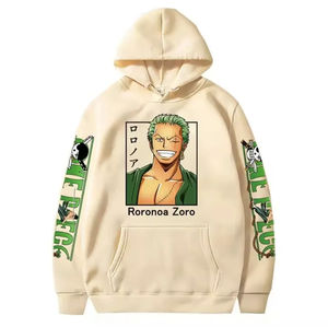 Sudadera con Capucha de Diseño Moderno Personalizada con Estampado de Roronoa Zoro para Hombre y Mujer, Transpirable, Cortavientos, con Bolsillo, Estilo Urbano Informal para Otoño y Verano - Product Image 4