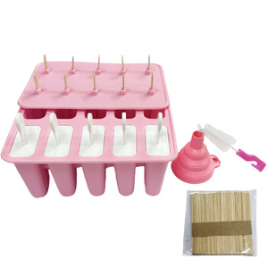 Moule et outil de fabrication de glaçons en silicone de qualité alimentaire durable PFS 4 6 10 12 cavités, 50 ml, multicolores, lavable au lave-vaisselle, pour DIY - Product Image 3