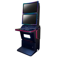 Mesin Game Skill Anti Curang Model Baru dengan Layar Sentuh Ganda 27" dan Koin Operasi Kumar Makineleri