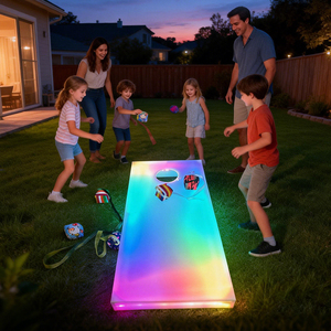 Jeu <span class=keywords><strong>de</strong></span> Cornhole Électronique avec Télécommande <span class=keywords><strong>pour</strong></span> l'<span class=keywords><strong>Extérieur</strong></span> – Idéal <span class=keywords><strong>pour</strong></span> le Camping, Cadeau d'Anniversaire <span class=keywords><strong>pour</strong></span> Enfants, Adolescents, Adultes et Garçons - Product Image 5