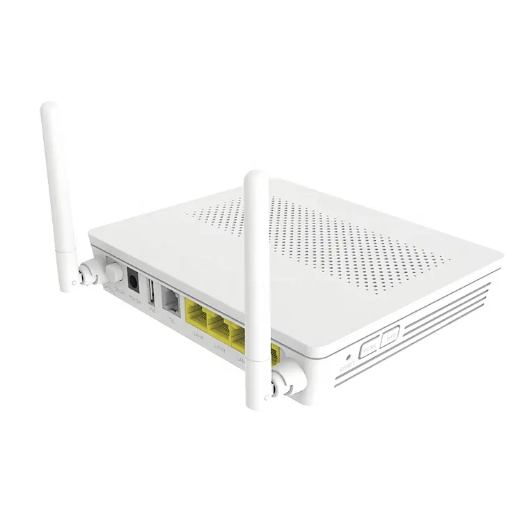 Ftth Router Hg 8546m 1ge + 3fe + 1 Potten + 1usb 2.4G Wifi Optische Netwerkterminal Gpon Onu Ont