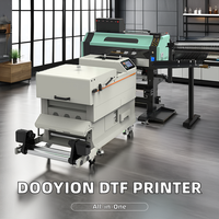 2 têtes 4 têtes 60cm rouleau à rouleau 24 pouces PET film broderie étiquette machine d'impression Tshirt transfert direct XEDA DTF film imprimante