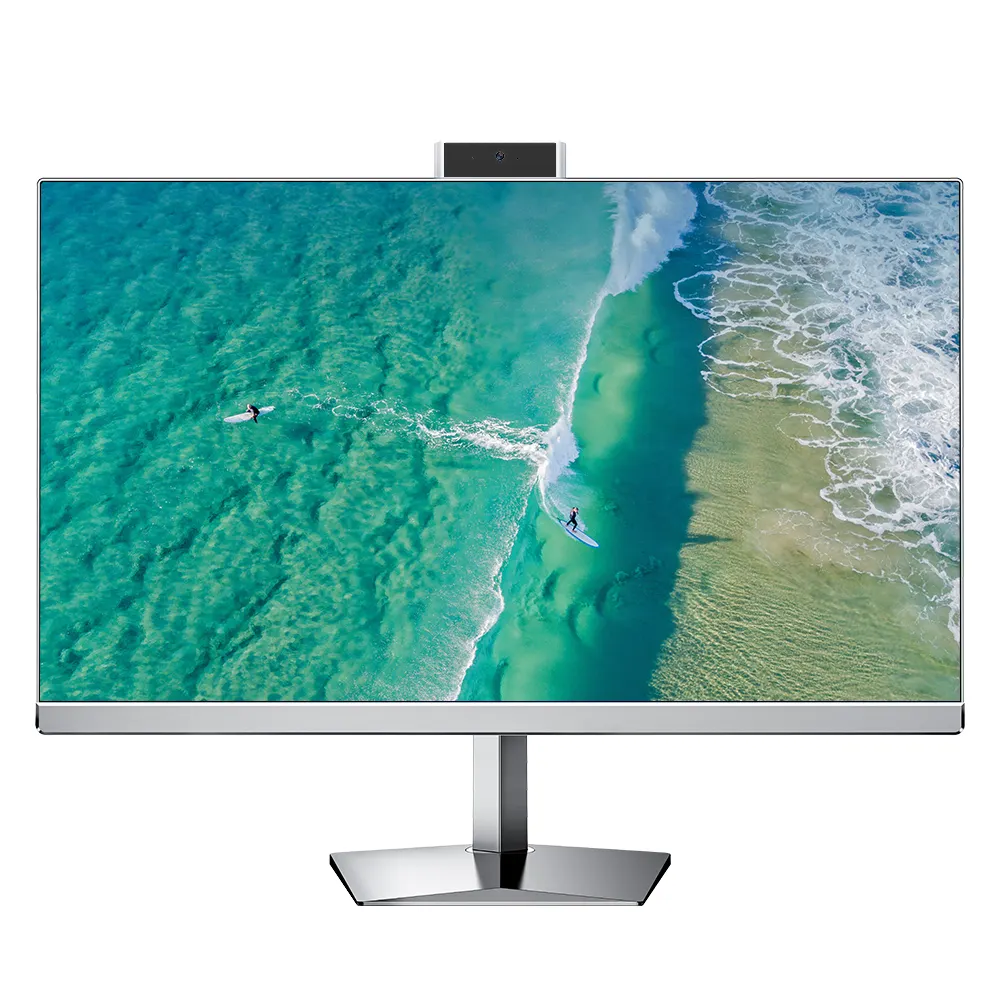 Pantalla de computadora de escritorio 1080p Monitor Core I3 i5 i7 24 pulgadas 16G 32GB 512GB 1TB conjunto completo PC todo en uno