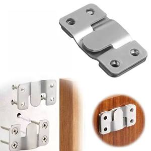 <span class=keywords><strong>Staffa</strong></span> <span class=keywords><strong>di</strong></span> <span class=keywords><strong>Bloccaggio</strong></span> a Incastro per Divano Letto Gancio per Cornice Accessori per Appendere Foto Cerniere in Metallo Connettore Interno Ferramenta per Mobili - Product Image 1