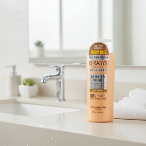 Tratamiento de Reparación Profunda con Queratina Coreana Kerasys 600ml, Proteína Protectora, Acabado Suave y Sedoso, Para Todo Tipo de Cabello, Hecho en Corea - Product Image 3