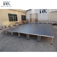 Scène modulaire de haute qualité, scène en aluminium pour événements, plateforme de scène pour mariage, concert, événements