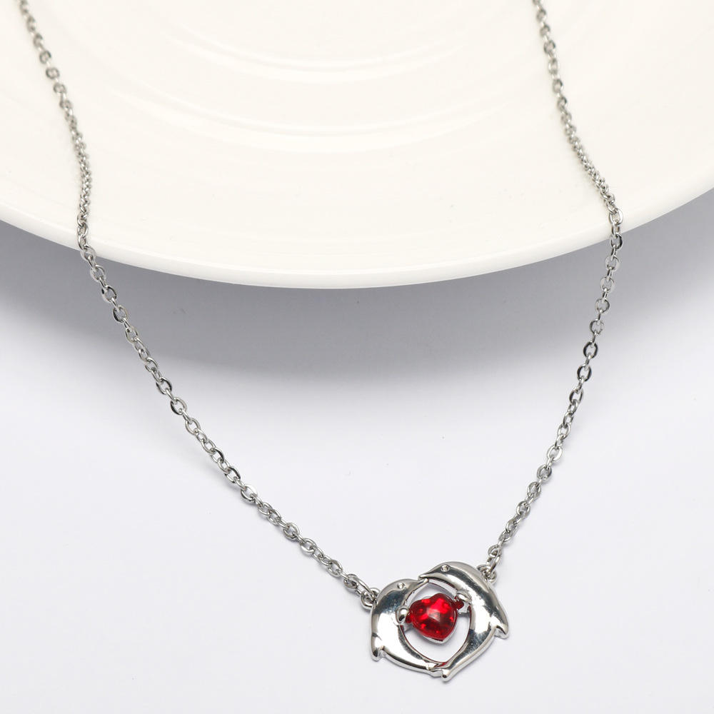 Fashion Accessories Fashion Jewelry Pendants Charms Silver Rose Gold  Necklace Jewelry Pendant Necklace for Women