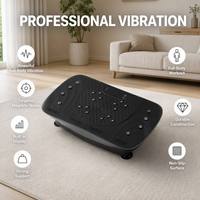 Plateforme vibrante d'exercice à haute puissance 150 W Crazy Fit pour le corps entier avec masseur magnétique intégré