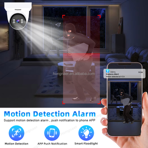 Hongnaer 1080p trong nhà 360 độ thông minh không dây DOME PTZ <span class=keywords><strong>IP</strong></span> <span class=keywords><strong>Camera</strong></span> V380 Pro Home Wifi giám sát an ninh mạng CCTV <span class=keywords><strong>Camera</strong></span> - Product Image 4