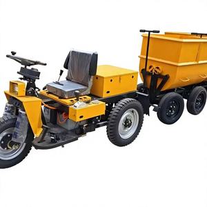 Dumper Elettrico da Miniera 3T a Batteria - Rimorchio per Trasporto Minerali ad Alta Coppia - Product Image 1