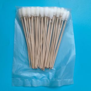 Bâton en bois biodégradable bâton éponge applicateur d'écouvillon en mousse médicale couverture en mousse coton-tige 720 - Product Image 6