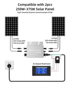 Câble d'adaptateur secteur 3 broches M25 M19 M16 avec prise EU, compatible avec les onduleurs micro-réseau série <span class=keywords><strong>WVC</strong></span> <span class=keywords><strong>300</strong></span>-2800W - Product Image 6