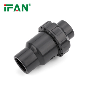 Vanne à bille <span class=keywords><strong>anti</strong></span>-<span class=keywords><strong>retour</strong></span> en PVC IFAN OEM 20-160mm <span class=keywords><strong>Clapet</strong></span> <span class=keywords><strong>anti</strong></span>-<span class=keywords><strong>retour</strong></span> en PVC Vanne de compression en PVC - Product Image 4