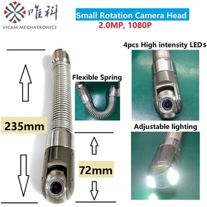 <span class=keywords><strong>Vicam</strong></span> portátil 33mm 360 rotación cámara de alcantarillado Pantalla de 8 pulgadas 1080P cámara de inspección de tuberías 512Hz Sonde 30m cámara de drenaje - Product Image 6