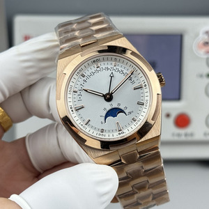 Montre de luxe haut de gamme pour homme, phase de lune dorée, multifonctionnelle — Montre automatique mécanique de style designer pour affaires - Product Image 2