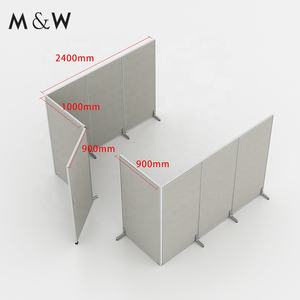 M & W Foshan Fabricación Oficina Diseño de cubículo partición Estación DE TRABAJO Sala de cubículo - Product Image 1