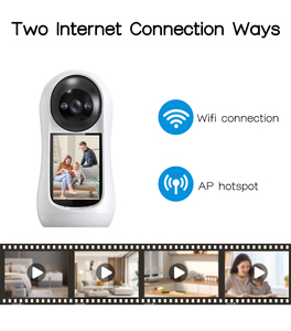 V380proCámara de seguridad para videollamadas de dos vías con pantalla para el cuidado de ancianos y niños que llaman a casa mini cámara WiFi de 3mp - Product Image 3