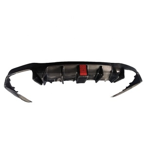 สำหรับ E W213 2016-2019 สไตล์คาร์บอนไฟเบอร์  ลิ้นกันชนหลัง  ดิฟฟิวเซอร์หลัง - Product Image 2