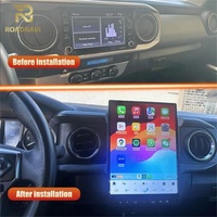 Reproductor de DVD para Automóvil Android RoadNavi de 14.5 Pulgadas para Toyota Tacoma 2016-2023, Reproductor Multimedia para Automóvil, Carplay Inalámbrico, 4G, 360