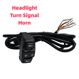 <span class=keywords><strong>Kit</strong></span> de pièces universelles <span class=keywords><strong>pour</strong></span> vélo électrique, interrupteur intégré, moteur sans balais, compatible avec phare LED et feu arrière <span class=keywords><strong>en</strong></span> nylon 600D, gauche et droite - Product Image 6