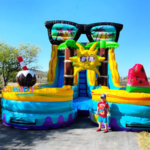 Toboggan aquatique gonflable en PVC le plus populaire pour adultes et enfants, avec souffleur de qualité supérieure - Product Image 4