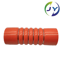 Tuyau de radiateur automobile en silicone renforcé avec anneau en acier, tuyau de refroidissement, tuyau d'air de suralimentation du turbocompresseur, rouge, flexible, OEM 3845011482