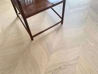 Parquet en bois à motifs irréguliers, forme de feuille, parquet en bois à motifs hexagonaux