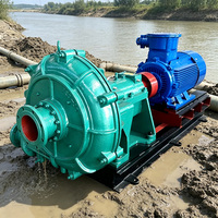 Pompe à boue à grand débit en promotion avec résistance à la corrosion du gravier pour le dragage