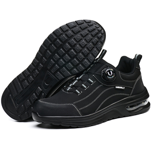 Chaussures de sécurité à embout d'acier toutes saisons avec boucle rotative, anti-choc, anti-perforation et résistantes à l'usure pour le travail industriel – Meilleures ventes - Product Image 3