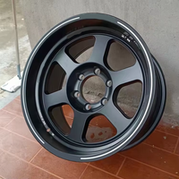 Llantas de aleación negras de 18x9 PCD 6x139,7, nuevo diseño todoterreno, 4x4, pedido mínimo de 4 piezas