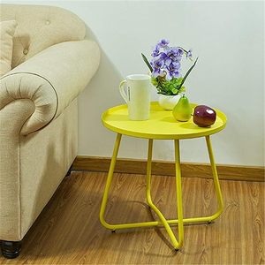Metal <b>Round</b> Multicolor <b>Side</b> <b>Tables</b> Customizable Powder Coated Rust Proof Color Stylish Modern Design <b>side</b> <b>table</b> furniture - Product Image 2