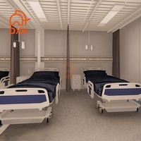 Maison conteneur préfabriquée démontable en kit pour centre de santé, infirmerie, réadaptation communautaire et service d'hospitalisation d'urgence
