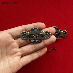 Tirador de Mueble de Bronce Antiguo, de Aleación de Zinc, para Cajones y Armarios, Estilo Tradicional, Forma Novedosa, Accesorio Duradero para Cajas de Madera - Product Image 1
